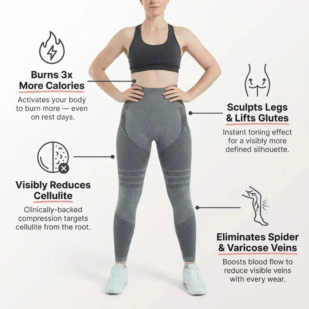 Cellumove 3D Legging – Redefine your silhouette effortlessly pockets