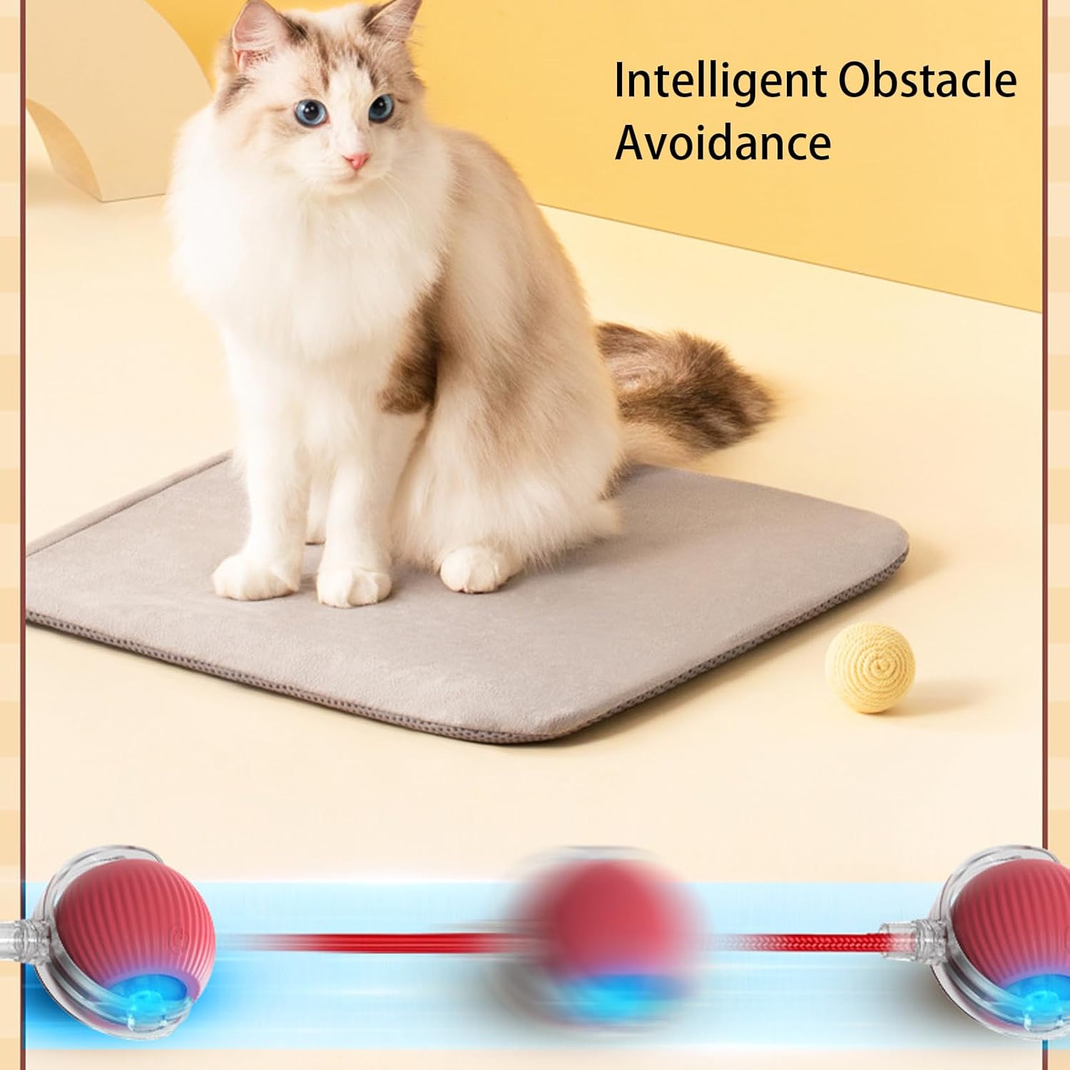 ODALIT™ smart chase pet toy ball